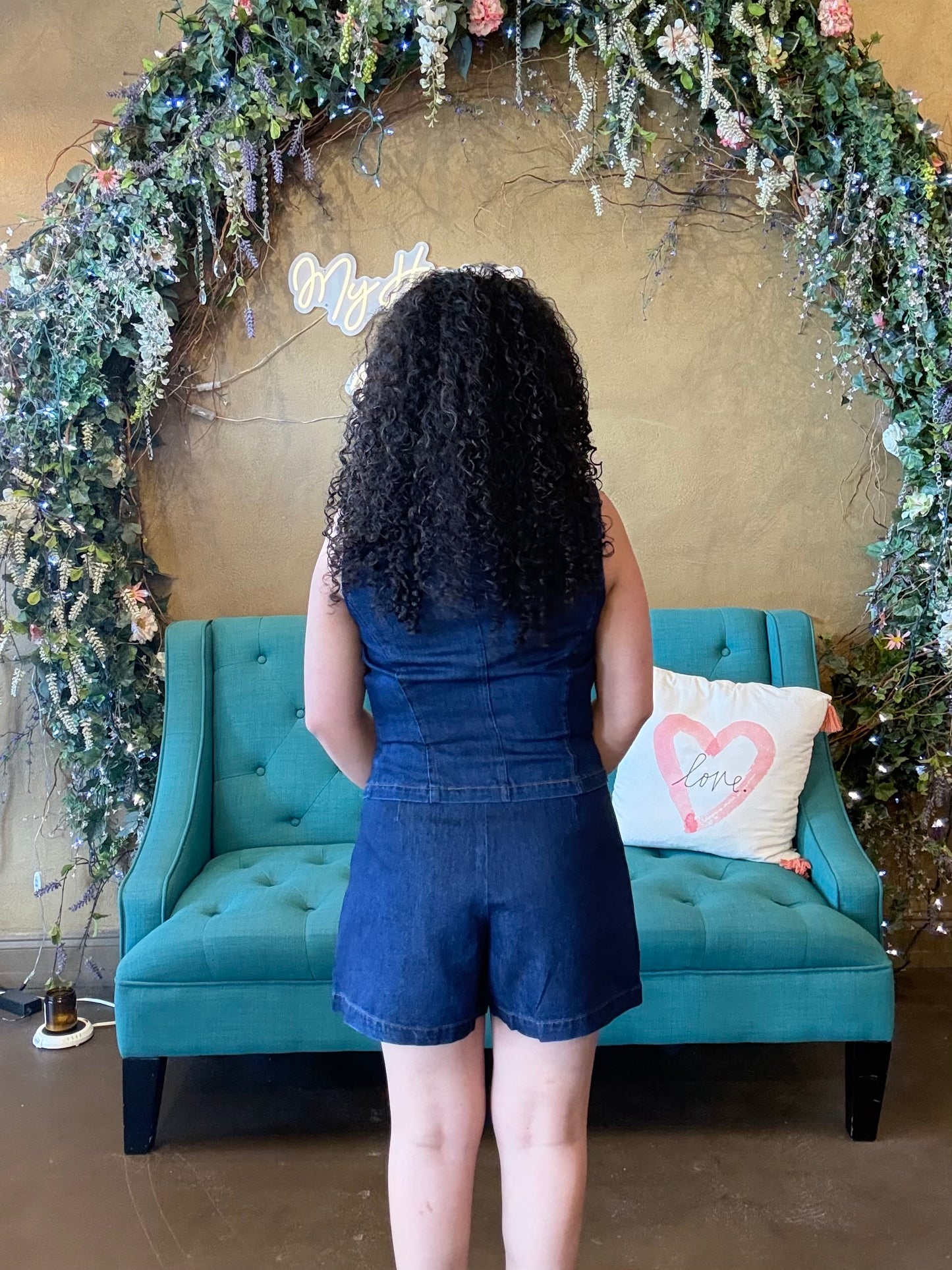 Denim Luxe Skort