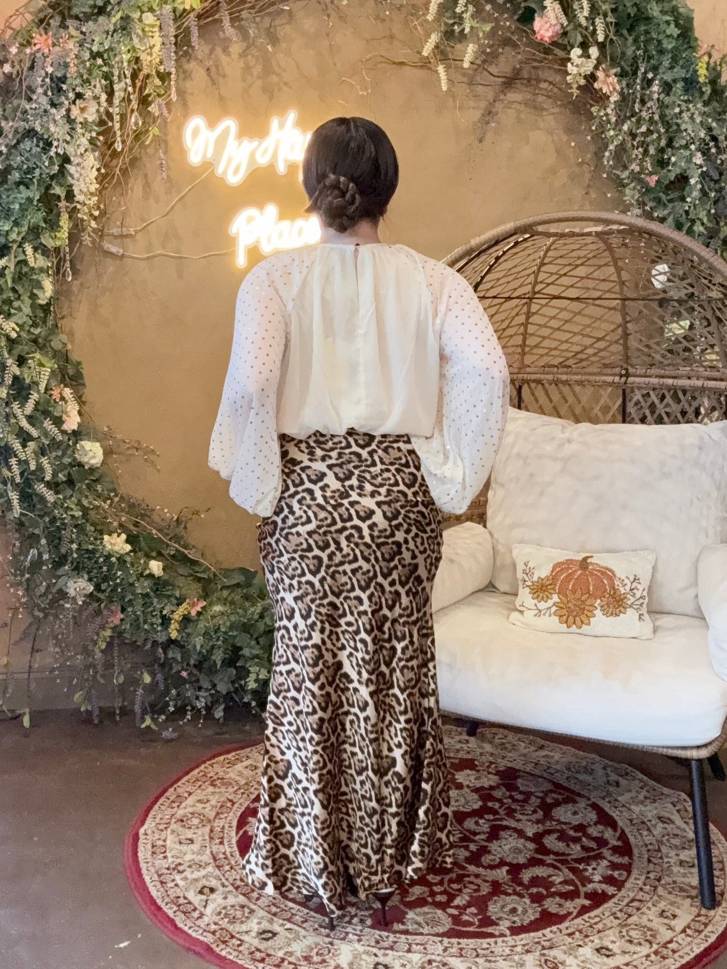 The Wild Beauty Midi Skirt
