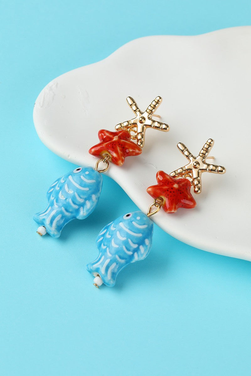 Under The Sea Earrings