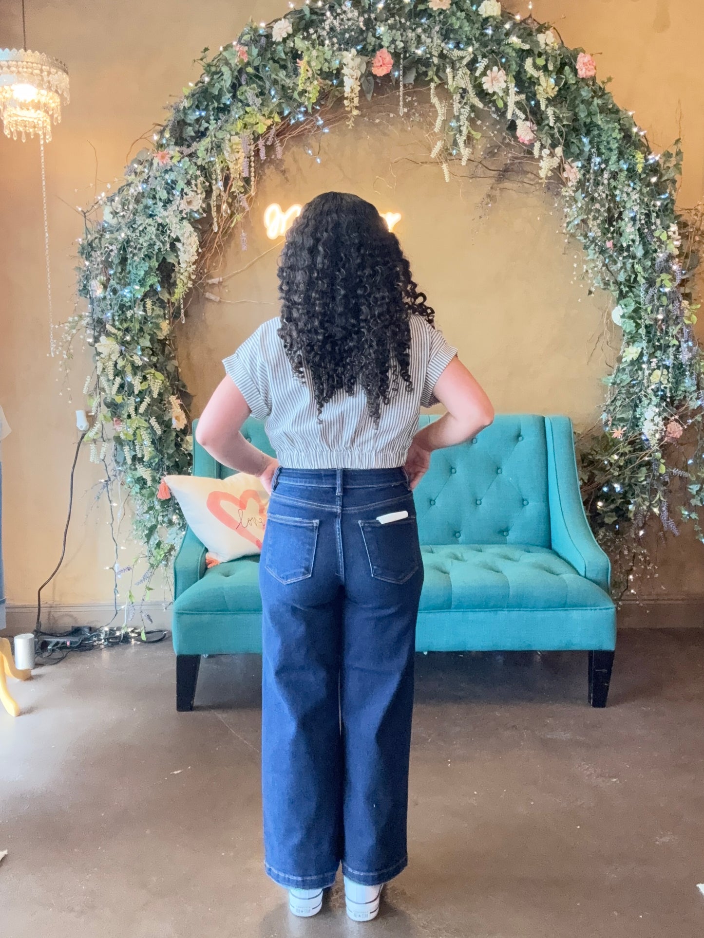 Selena Tummy Control Denim - Dark Wash