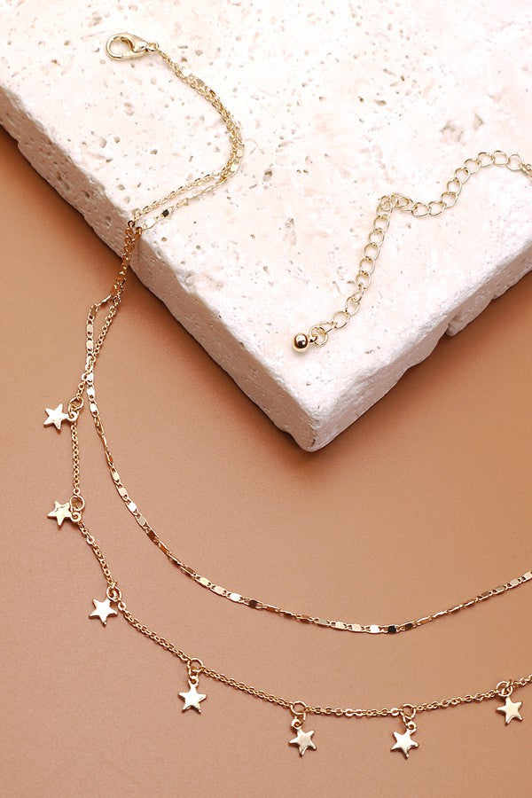 Delicate Layer Star Necklace