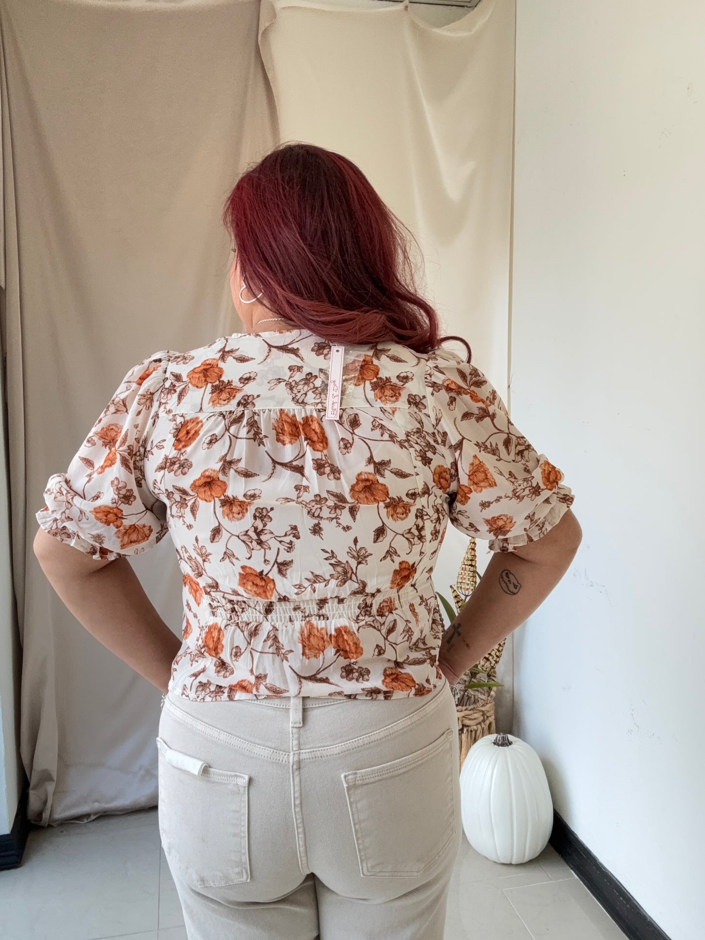 Subtle Bloom Blouse