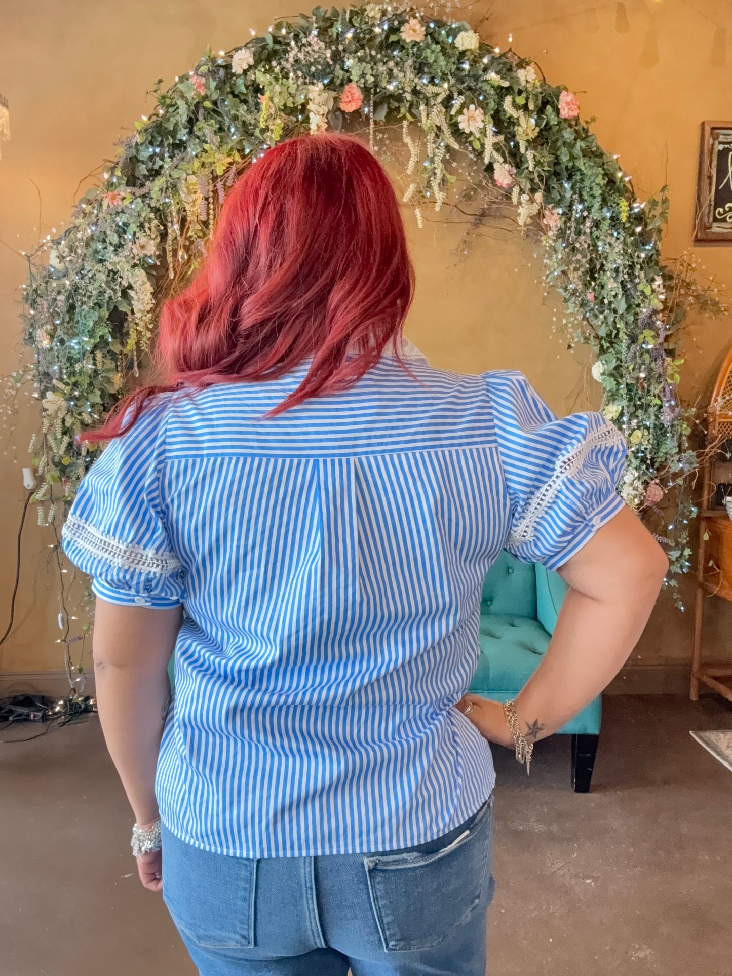Sailor Lace Blouse