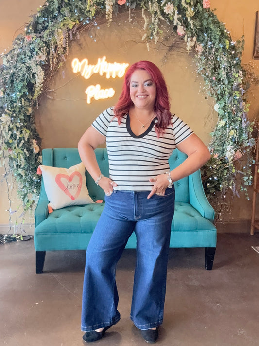 Selena Tummy Control Denim - Dark Wash