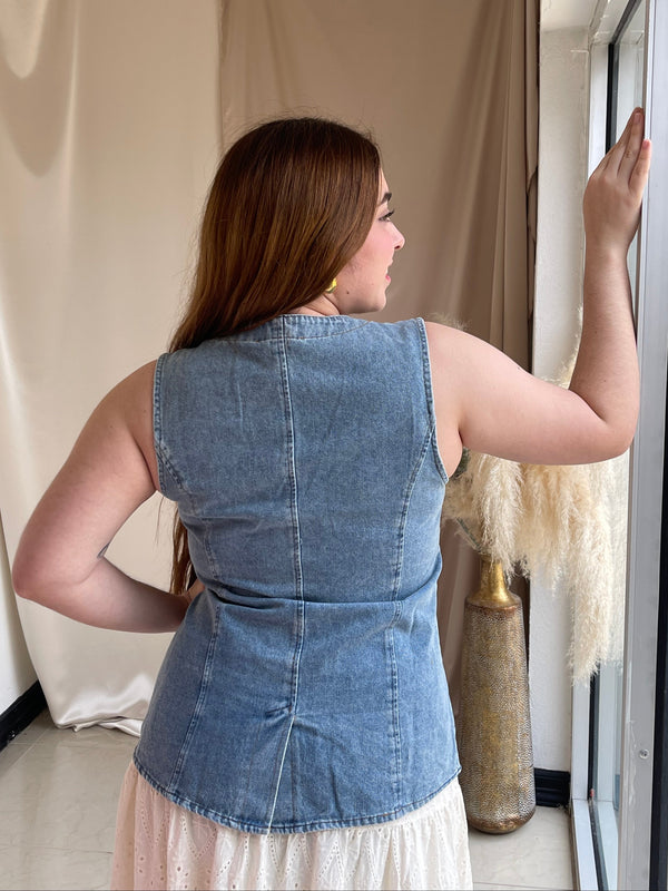 Janis Denim Vest