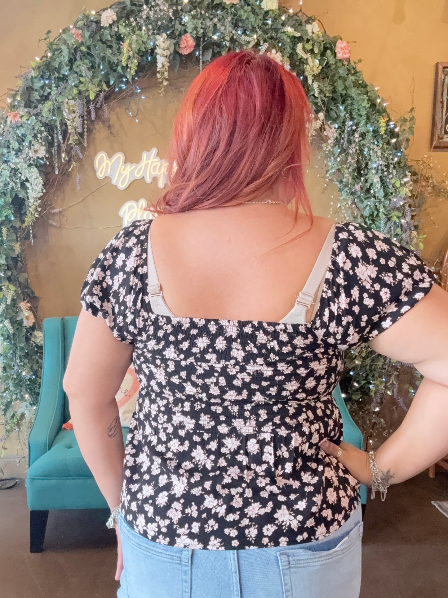 Floral Flirt Top