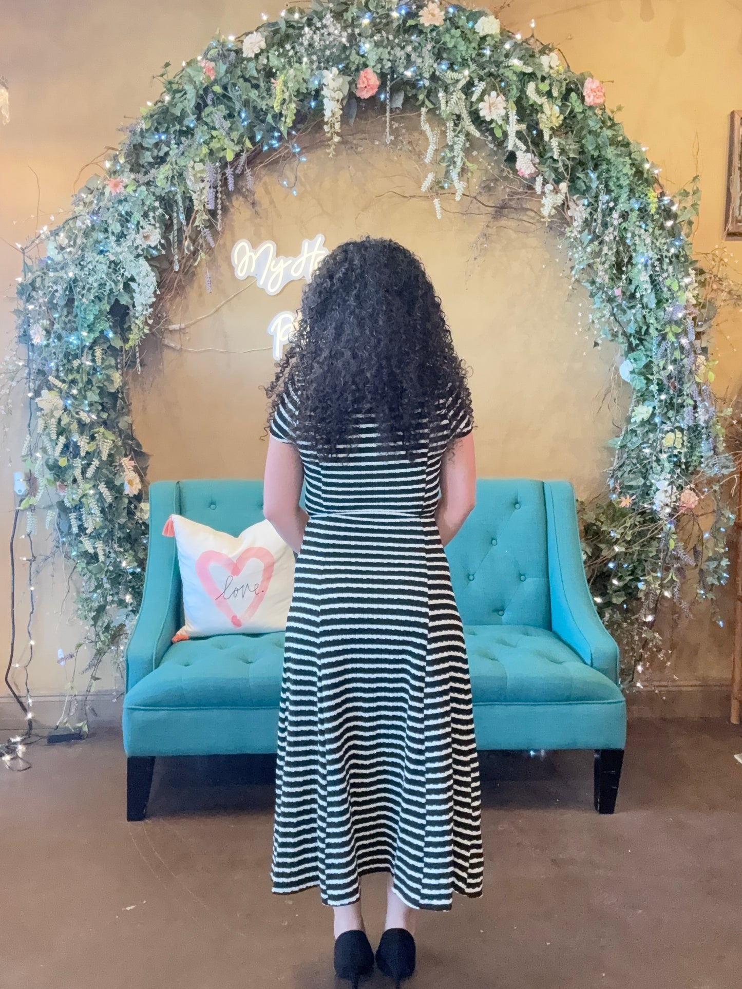 Casual Days Striped Maxi