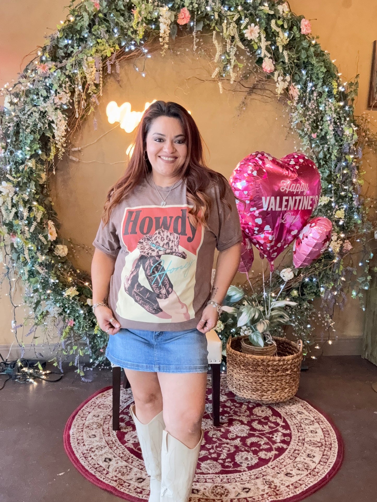Howdy Honey Graphic Top