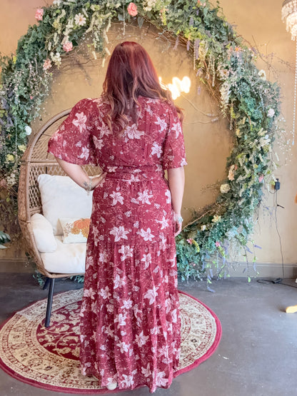 Rustic Bloom Maxi