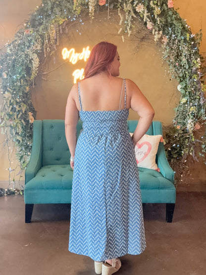Daydream Daisy Denim Midi