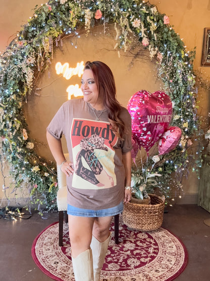 Howdy Honey Graphic Top