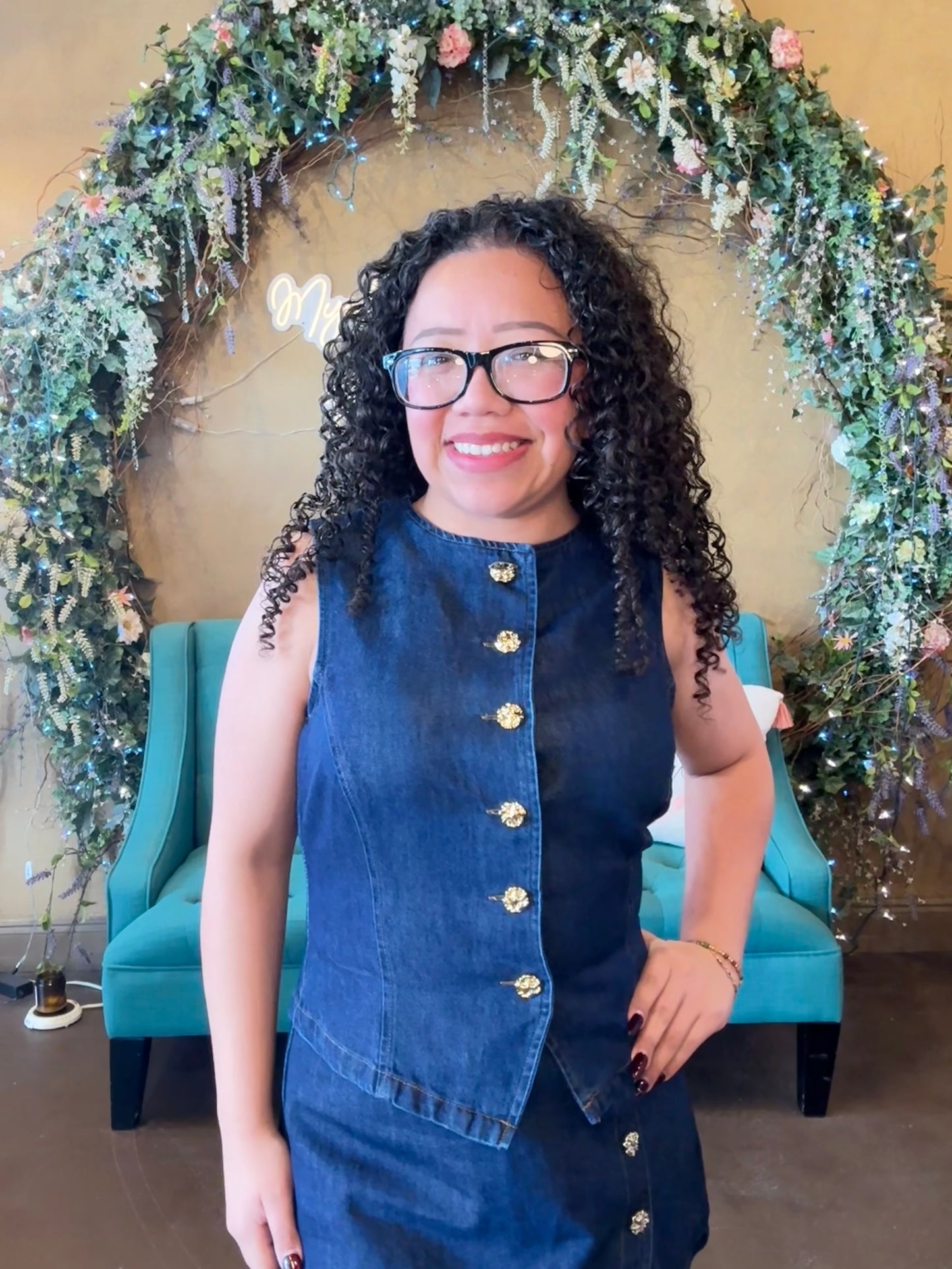 Denim Luxe Vest