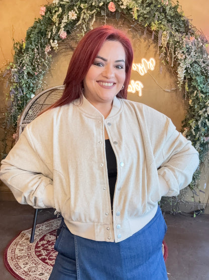 Ginger Snap Bomber Jacket