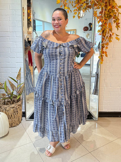 Bluebell Blooms Midi