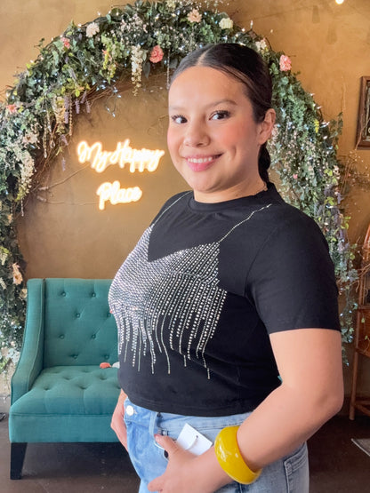 Amor Prohibido Crop Top