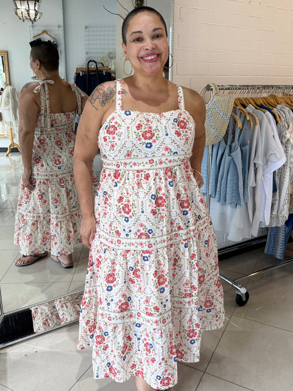 Isabella Floral Midi