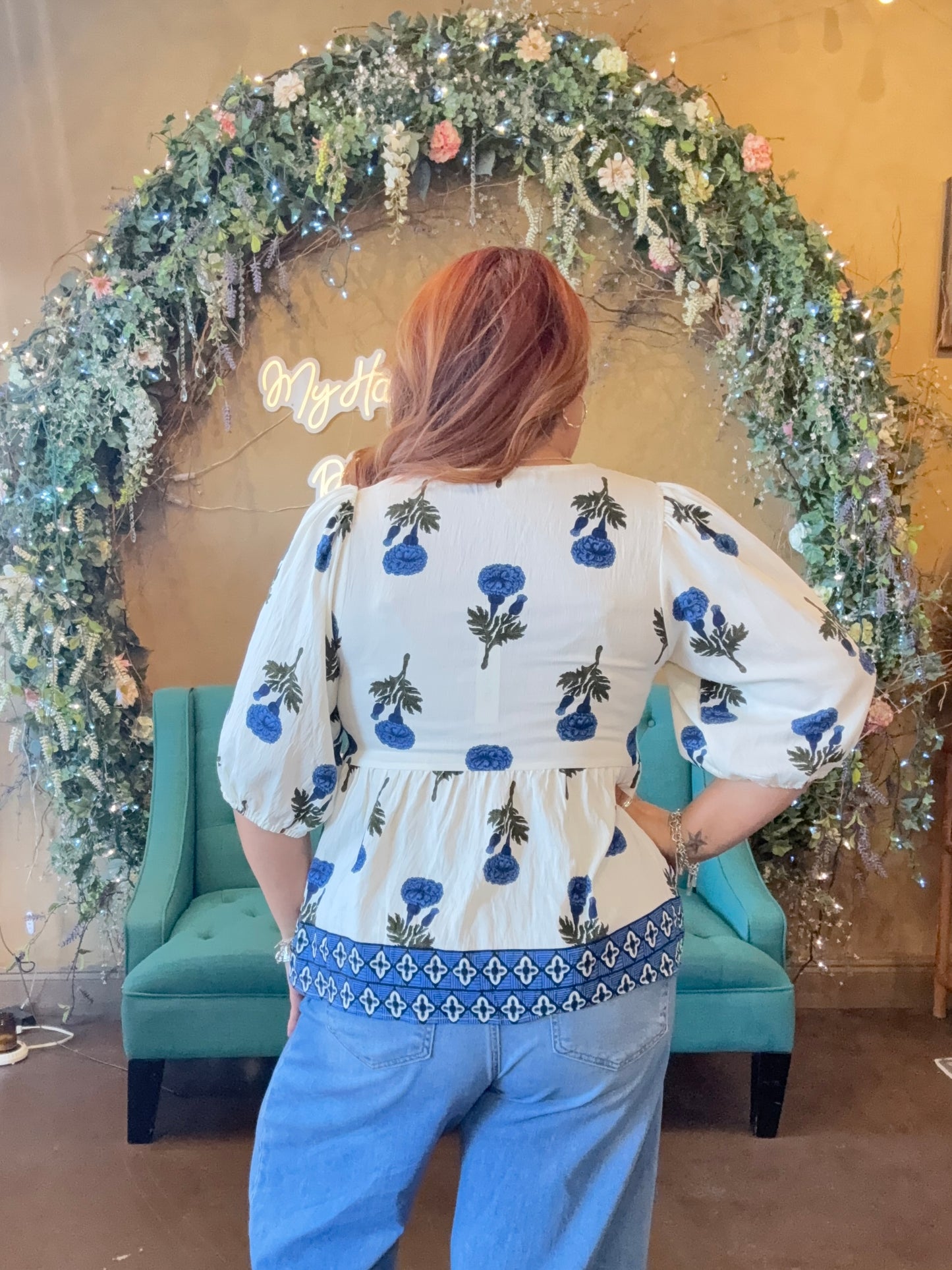 Romance in Bloom Blouse