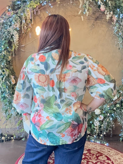 Fresh Picked Floral Blouse