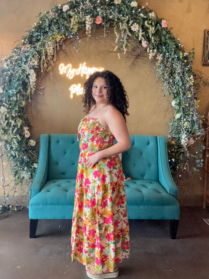 Aloha Babe Hibiscus Midi
