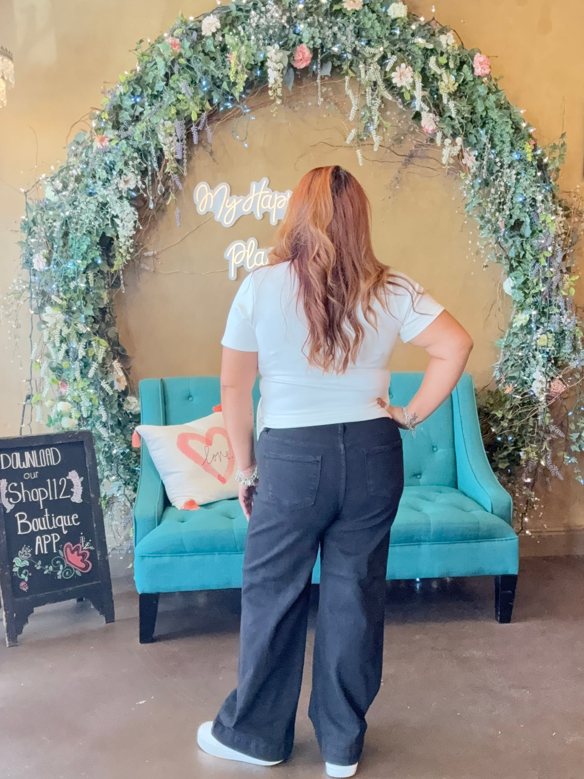 The Brittney High Waisted Denim - Black