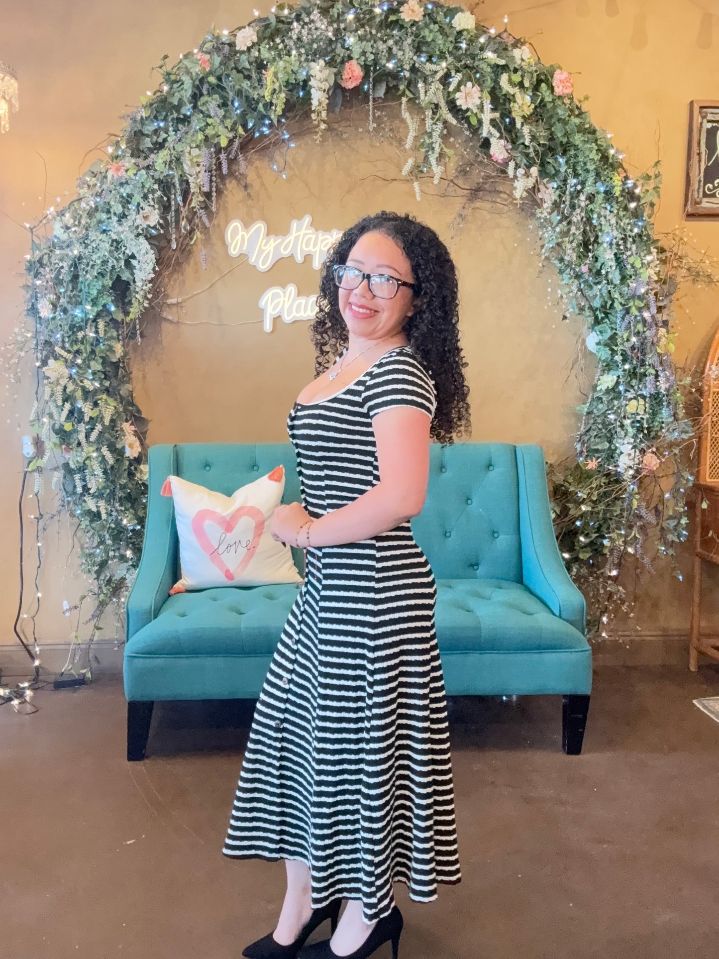 Casual Days Striped Maxi