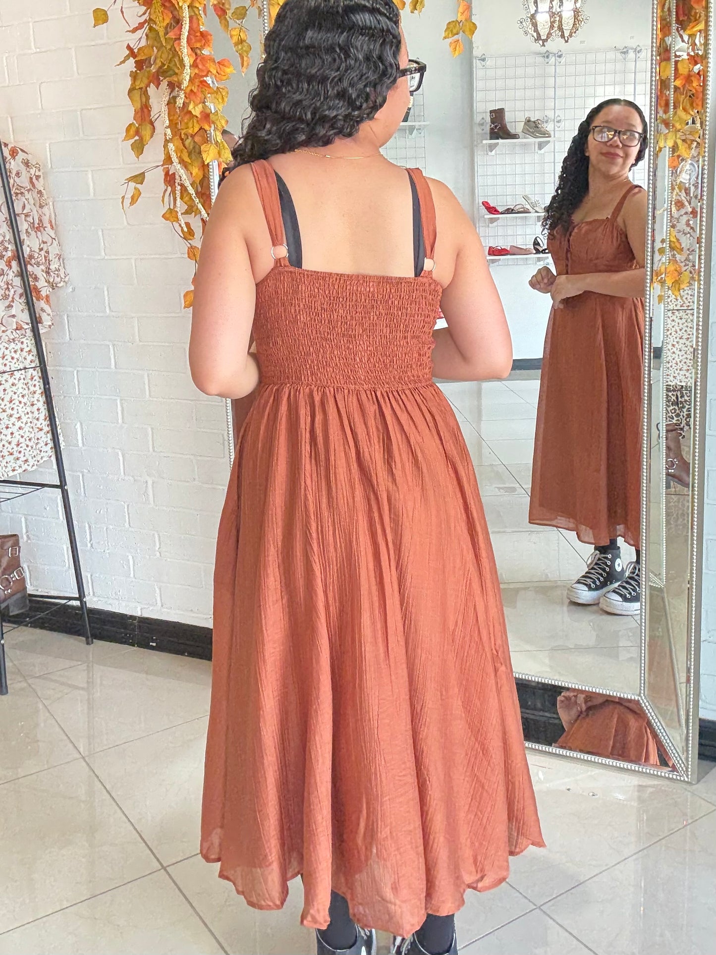 Copper Charm Midi