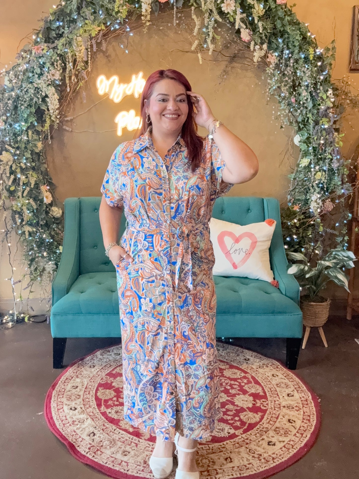 Pretty Paisley Days Midi