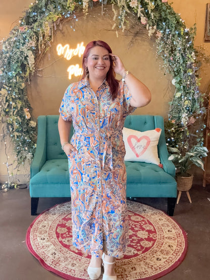 Pretty Paisley Days Midi