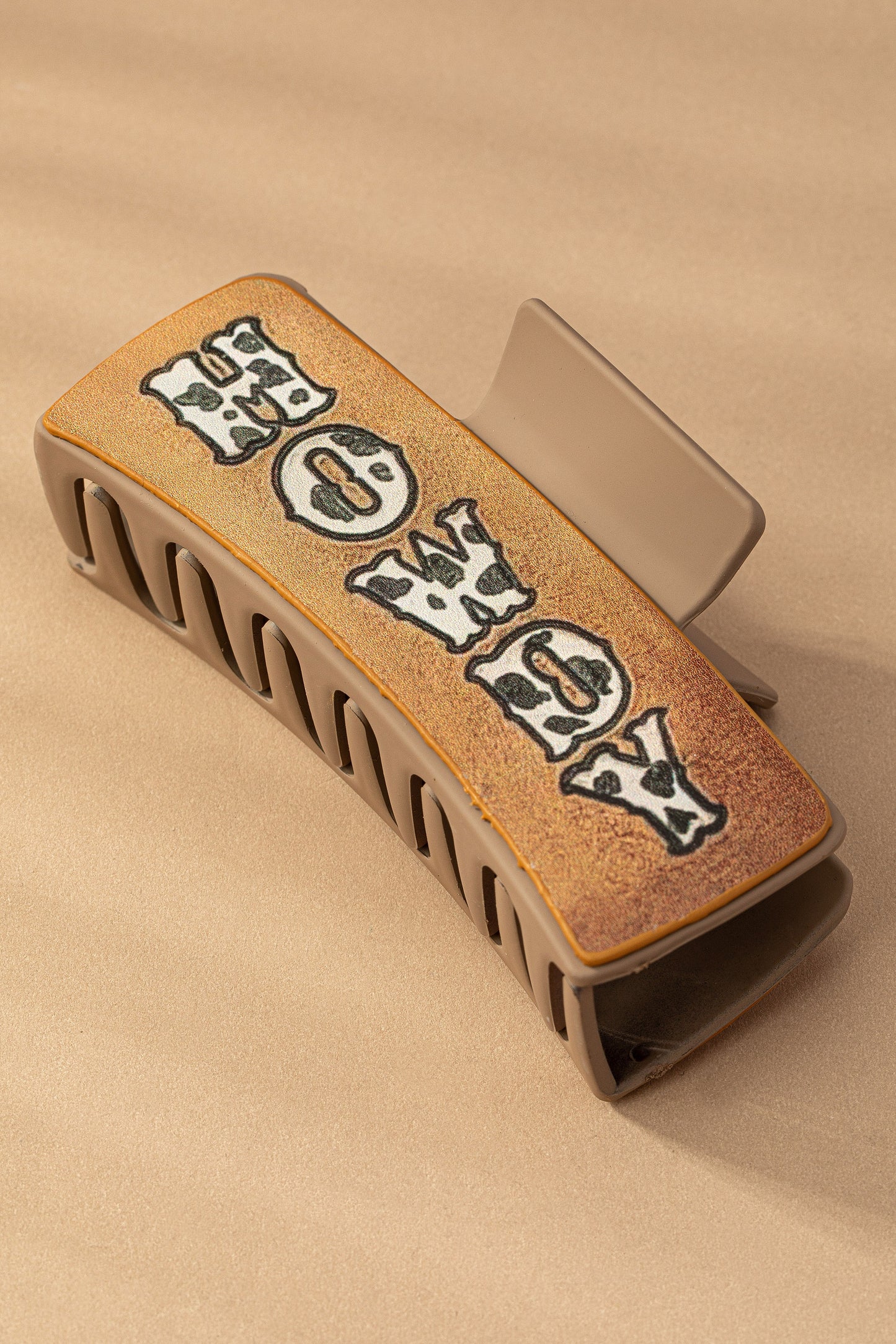 Western Howdy Hair Claw Clip