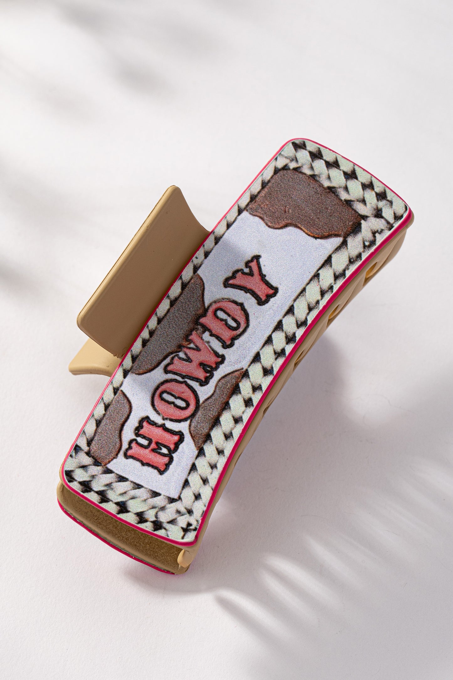 Western Howdy Hair Clip