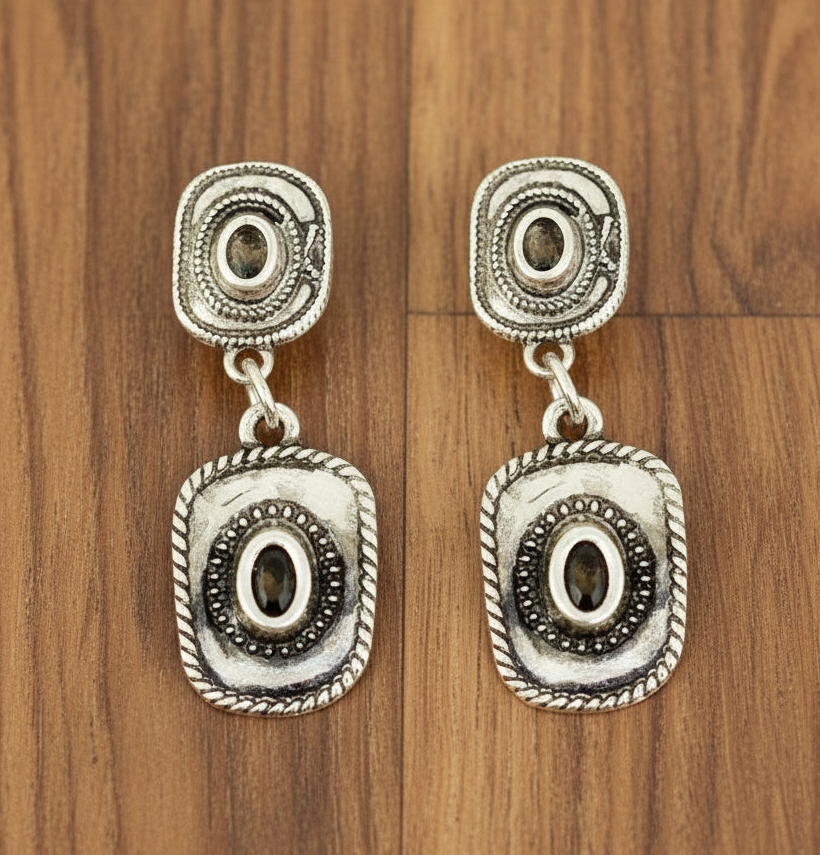 Cowboy Hat Dangle Earings
