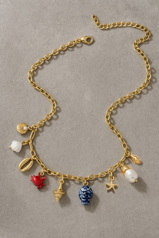 Coastal Charms Medley Necklace