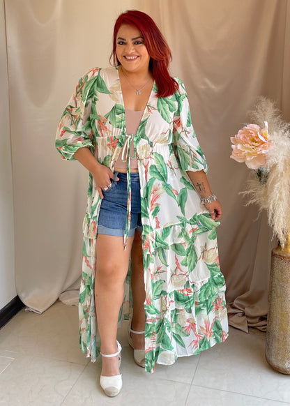 Paradise Cover-Up Maxi Top