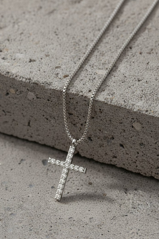 Cross Pendant Chain Necklace