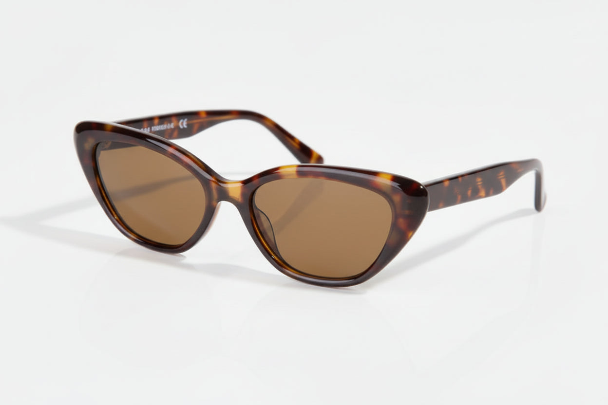 Cat Eye Sunglasses - Tortoise