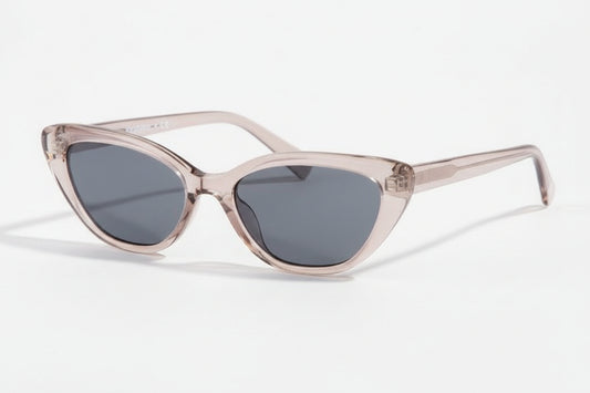 Cat Eye Sunglasses -Tan/Black