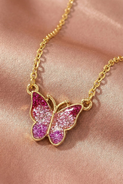 Butterfly Pendant Necklace