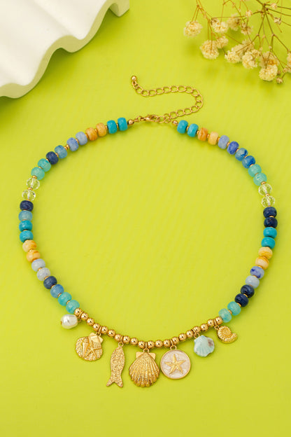 Nautical Sealife Charm Necklace