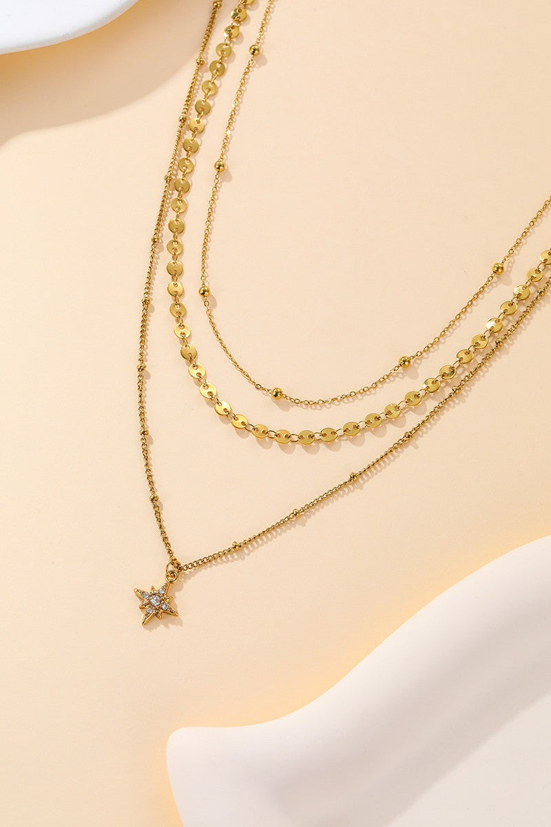 Star Layered Necklace