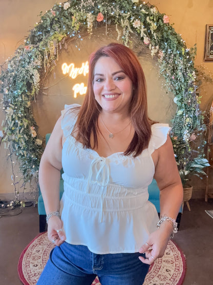 Effortless Basic Top - White