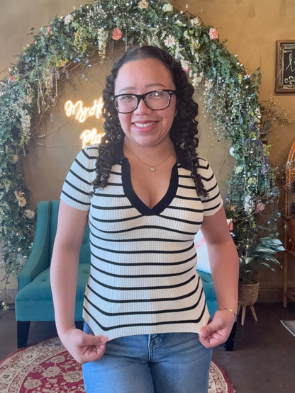 Essential Stripe Blouse