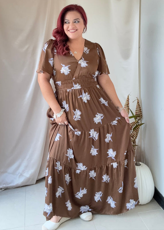 Whispers in Satin Maxi