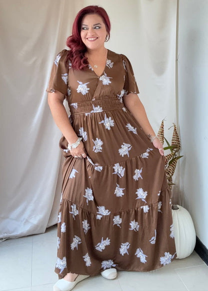 Whispers in Satin Maxi