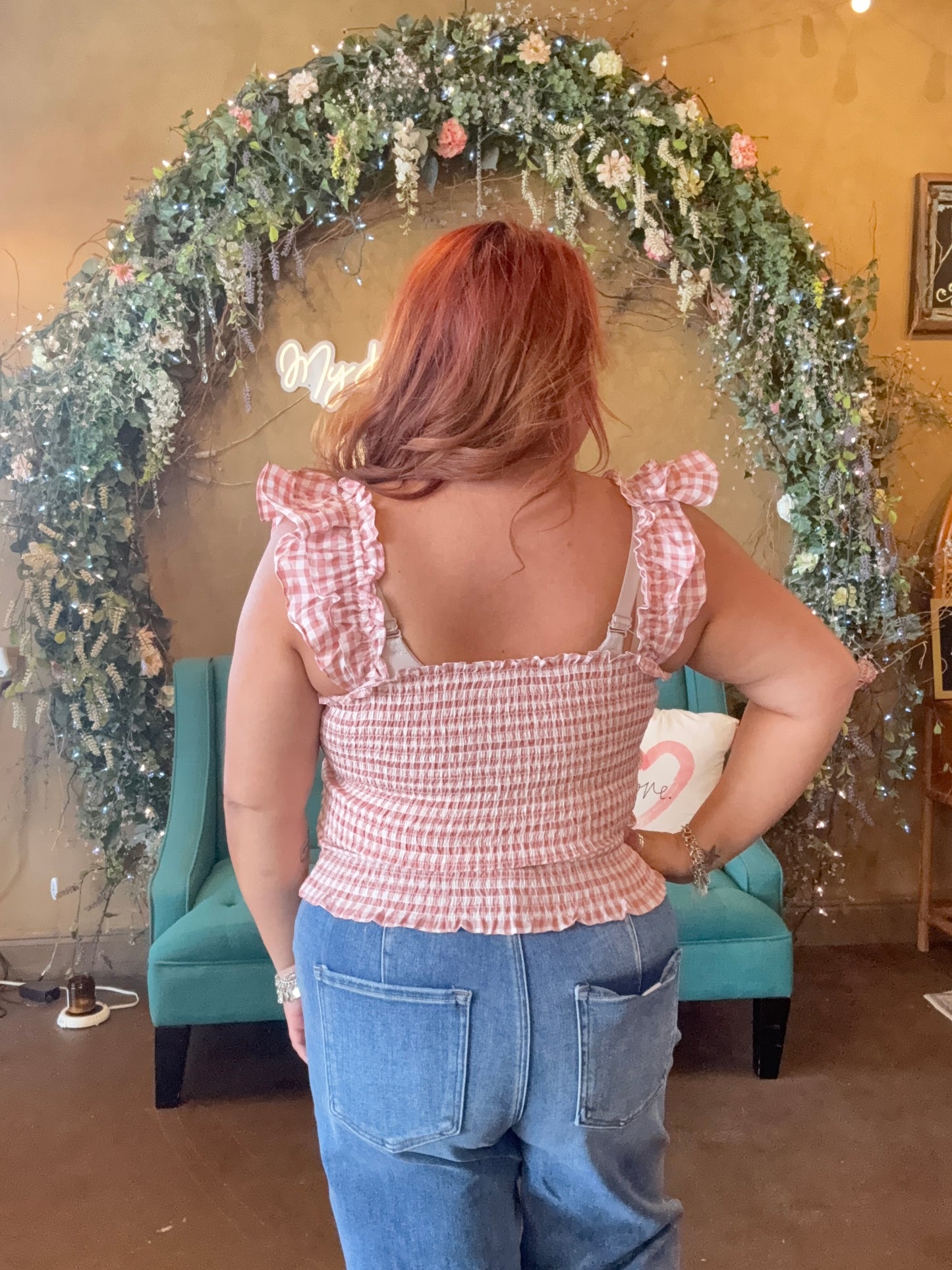Plaid To Perfection Top