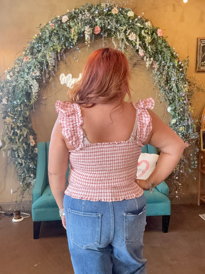Plaid To Perfection Top
