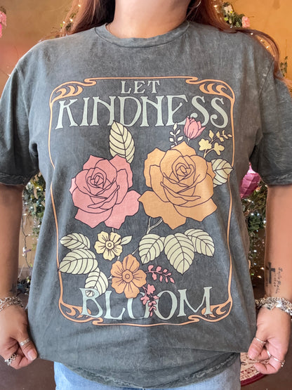 Let Kindness Bloom Graphic Top
