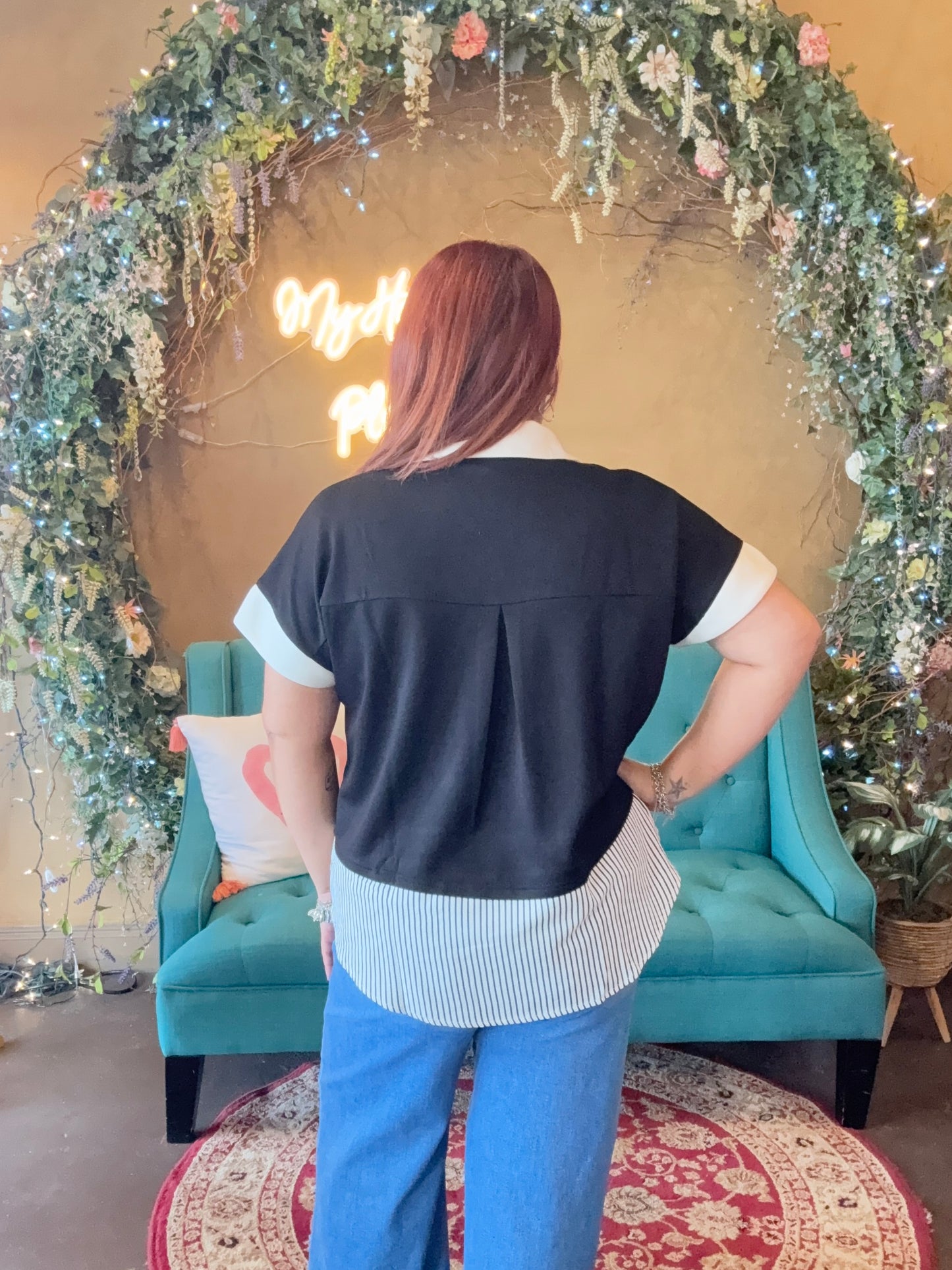 Easy Days Blouse - Black
