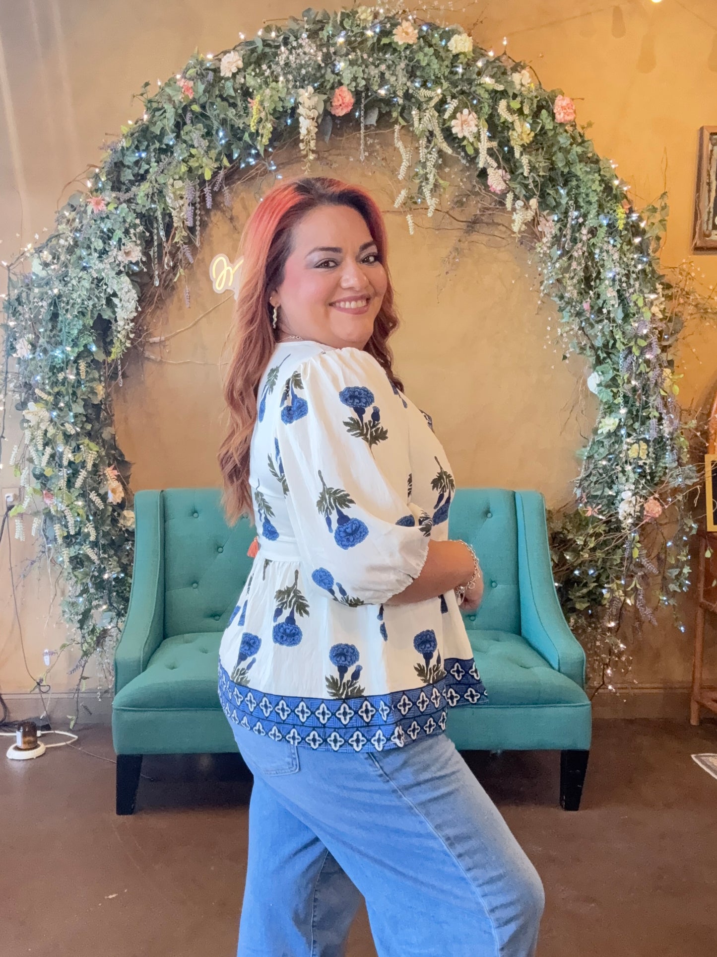 Romance in Bloom Blouse