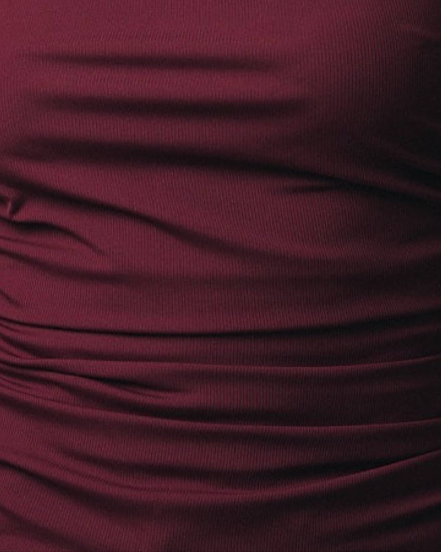 The Essential Top - Burgundy