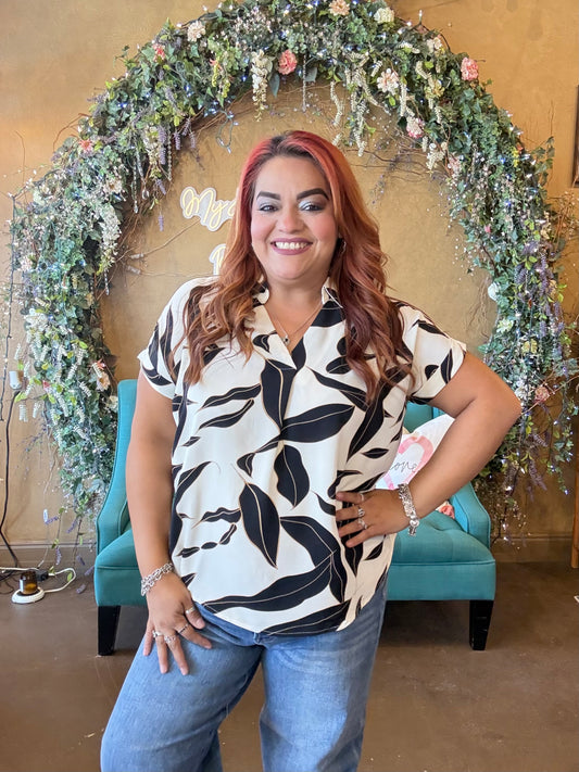 Timeless Leaf Blouse